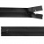 Молния водонепроницаемая PVC Т-7, 20 см, неразъемная, цвет чёрный - купить в Стерлитамаке. Цена: 21.56 руб.