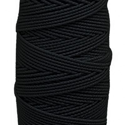 Нитка - резинка Спандекс 25 м (уп-10шт)-чёрные - купить в Стерлитамаке. Цена: 36.02 руб.