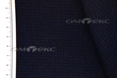 Ткань костюмная 24013 2022, 210 гр/м2, шир.150см, цвет чёрн/т.синий - купить в Стерлитамаке. Цена 353.07 руб.