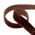 Лента бархатная нейлон, шир.12 мм, (упак. 45,7м), цв.120-шоколад - купить в Стерлитамаке. Цена: 392 руб.