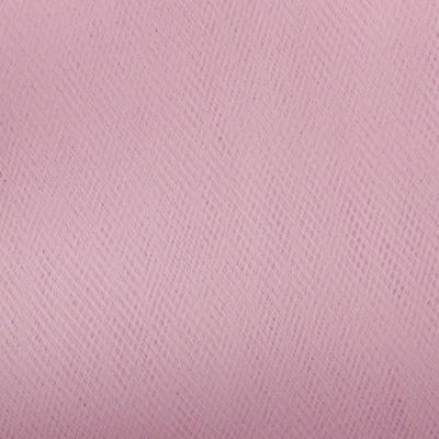 Фатин матовый 16-12, 12 гр/м2, шир.300см, цвет нежно-розовый - купить в Стерлитамаке. Цена 97.30 руб.