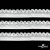 Резинка бельевая ажурная #123-11, шир.11 мм, цв.белый - купить в Стерлитамаке. Цена: 7.23 руб.