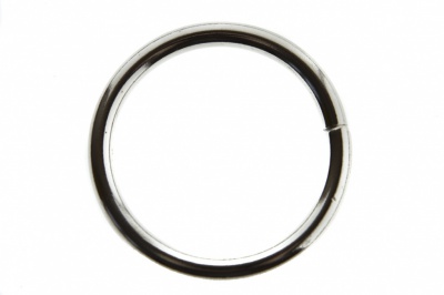 Кольцо металлическое d-38 мм, цв.-никель - купить в Стерлитамаке. Цена: 4.89 руб.