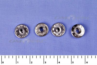 Кнопки металл Ф-12,5 (1440 +/-20 шт) "альфа" никель с рисунком - купить в Стерлитамаке. Цена: 2 853.69 руб.