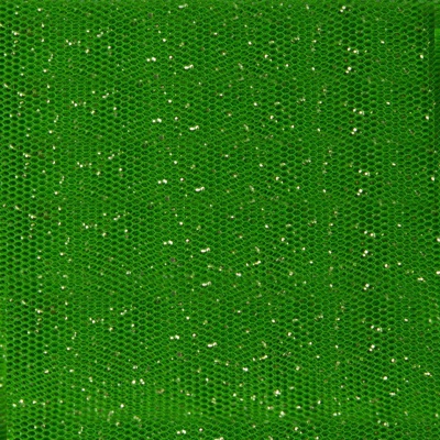 Сетка Глиттер, 24 г/м2, шир.145 см., зеленый - купить в Стерлитамаке. Цена 117.24 руб.