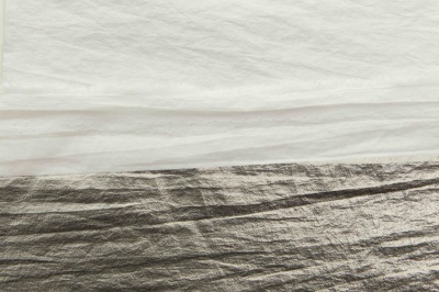 Текстильный материал "Диско"#1805 с покрытием РЕТ, 40гр/м2, 100% полиэстер, цв.6-тем.серебро - купить в Стерлитамаке. Цена 412.36 руб.