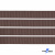 Репсовая лента 005, шир. 6 мм/уп. 50+/-1 м, цвет коричневый - купить в Стерлитамаке. Цена: 88.45 руб.