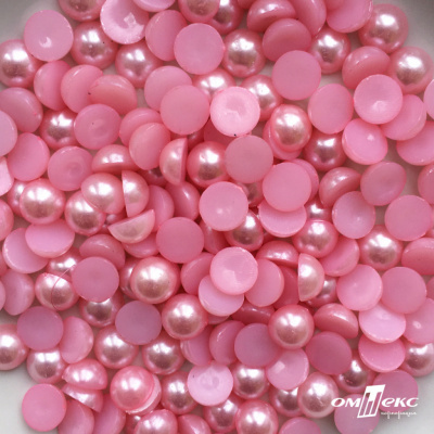 0404-5146В-Полубусины пластиковые круглые "ОмТекс", 10 мм, (уп.50гр=175+/-3шт), цв.101-св.розовый - купить в Стерлитамаке. Цена: 64.11 руб.