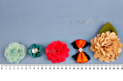Цветы декоративные пришивные - купить в Стерлитамаке. Цена: 28.53 руб.