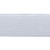 Резинка 25 мм Тканая, 13,75 гр/п.м, (бобина 25 +/-0,5 м) - белая  - купить в Стерлитамаке. Цена: 11.67 руб.