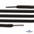 Шнурки #106-09, круглые 130 см, цв.чёрный - купить в Стерлитамаке. Цена: 21.92 руб.