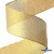 Лента металлизированная "ОмТекс", 50 мм/уп.22,8+/-0,5м, цв.- золото - купить в Стерлитамаке. Цена: 149.71 руб.