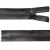 Молния водонепроницаемая PVC Т-7, 20 см, неразъемная, цвет (301)-т.серый - купить в Стерлитамаке. Цена: 21.56 руб.