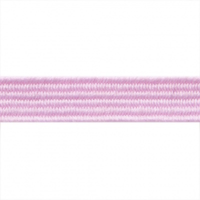 Резиновые нити с текстильным покрытием, шир. 6 мм ( упак.30 м/уп), цв.- 80-розовый - купить в Стерлитамаке. Цена: 155.22 руб.