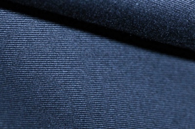 Ткань костюмная 8874/3, цвет темно-синий, 100% полиэфир - купить в Стерлитамаке. Цена 433.60 руб.