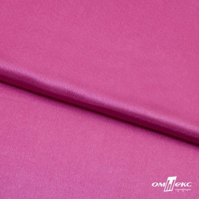 Поли креп-сатин 17-2627, 125 (+/-5) гр/м2, шир.150см, цвет розовый - купить в Стерлитамаке. Цена 155.57 руб.