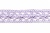 Тесьма кружевная 0621-1855, шир. 18 мм/уп. 20+/-1 м, цвет 107-фиолет - купить в Стерлитамаке. Цена: 466.97 руб.