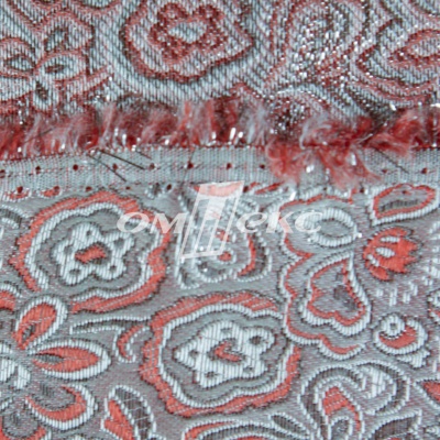 Ткань костюмная жаккард, 135 гр/м2, шир.150см, цвет красный№12 - купить в Стерлитамаке. Цена 441.92 руб.