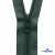 Спиральная молния Т5 890, 80 см, автомат, цвет т.зелёный - купить в Стерлитамаке. Цена: 16.61 руб.
