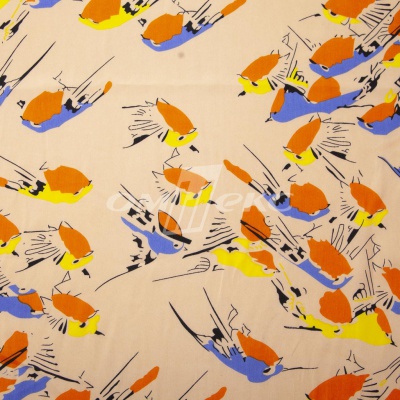 Плательная ткань "Софи" 14.1, 75 гр/м2, шир.150 см, принт птицы - купить в Стерлитамаке. Цена 243.96 руб.