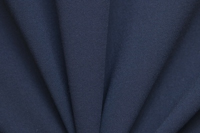 Костюмная ткань с вискозой "Бриджит", 210 гр/м2, шир.150см, цвет т.синий - купить в Стерлитамаке. Цена 570.73 руб.