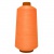 Нитки текстурированные некручёные 457, намот. 15 000 м, цвет оранжевый - купить в Стерлитамаке. Цена: 204.10 руб.