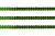 Пайетки "ОмТекс" на нитях, SILVER-BASE, 6 мм С / упак.73+/-1м, цв. 4 - зеленый - купить в Стерлитамаке. Цена: 484.77 руб.