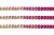 Пайетки "ОмТекс" на нитях, CREAM, 6 мм С / упак.73+/-1м, цв. 89 - розовый - купить в Стерлитамаке. Цена: 468.37 руб.