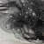 Сетка Фатин Глитер Спейс, 12 (+/-5) гр/м2, шир.150 см, 16-167/черный - купить в Стерлитамаке. Цена 184.03 руб.