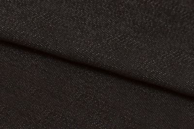 Ткань джинсовая №96, 160 гр/м2, шир.148см, цвет чёрный - купить в Стерлитамаке. Цена 350.42 руб.