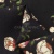 Плательная ткань "Фламенко" 3.1, 80 гр/м2, шир.150 см, принт растительный - купить в Стерлитамаке. Цена 239.03 руб.