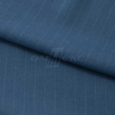 Костюмная ткань "Жаклин", 188 гр/м2, шир. 150 см, цвет серо-голубой - купить в Стерлитамаке. Цена 426.49 руб.