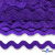 Тесьма вьюнчик 0381-0080, 8 мм/упак.33+/-1м, цвет 9530-фиолетовый - купить в Стерлитамаке. Цена: 107.26 руб.