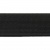 Резинка 25 мм Тканая, 13,75 гр/п.м, (бобина 25 +/-0,5 м) - черная  - купить в Стерлитамаке. Цена: 11.67 руб.