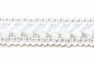 Тесьма декоративная "Самоса" 062, шир. 20 мм/уп. 33+/-1 м, цвет белый - купить в Стерлитамаке. Цена: 301.35 руб.
