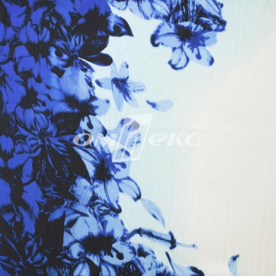 Плательная ткань "Фламенко" 19.1, 80 гр/м2, шир.150 см, принт растительный - купить в Стерлитамаке. Цена 241.49 руб.