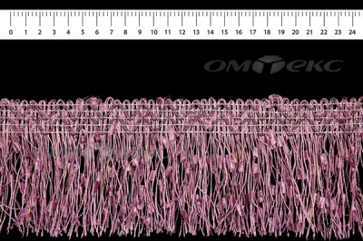 011-фиолет, Бахрома арт.001 шир.10см (упак.12+/-0,5м) - купить в Стерлитамаке. Цена: 1 213.44 руб.