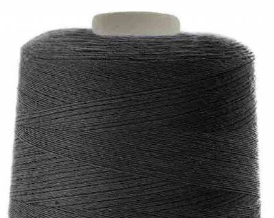 Швейные нитки (армированные) 28S/2, нам. 2 500 м, цвет чёрный - купить в Стерлитамаке. Цена: 139.91 руб.