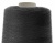 Швейные нитки (армированные) 28S/2, нам. 2 500 м, цвет чёрный - купить в Стерлитамаке. Цена: 139.91 руб.