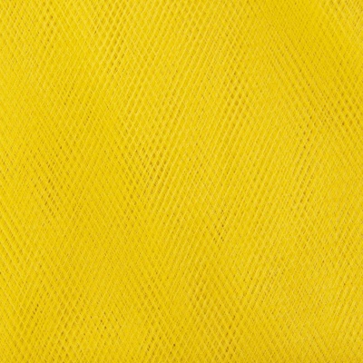 Фатин матовый 16-70, 12 гр/м2, шир.300см, цвет жёлтый - купить в Стерлитамаке. Цена 112.70 руб.