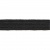 Резинка продежка С-52, шир. 7 мм (20 шт/10 м), цвет чёрный - купить в Стерлитамаке. Цена: 1 338.93 руб.