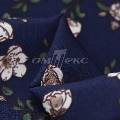 Плательная ткань "Фламенко" 3.2, 80 гр/м2, шир.150 см, принт растительный - купить в Стерлитамаке. Цена 239.03 руб.