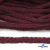 Шнур плетеный d-6 мм круглый, 70% хлопок 30% полиэстер, уп.90+/-1 м, цв.1070-бордовый - купить в Стерлитамаке. Цена: 588 руб.